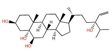 (24S)-Vinylcholesta-3b,5a,6b,24-tetraol