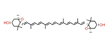 5,6-5',6'-Diepoxy-5,5',6,6'-tetrahydro-beta,beta-carotene-3,3'-diol