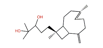 4,8(19)-Xeniaphylladiene-14,15-diol