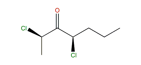 (R,R)-2,4-Dichloroheptan-3-one