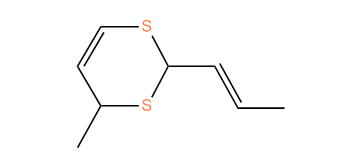 4-Methyl-2-[(1E)-1-propenyl]-4H-1,3-dithiine