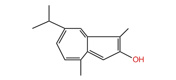 7-Isopropyl-1,4-dimethylazulen-2-ol