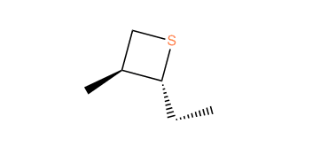(Z)-2-Ethyl-3-methylthietane