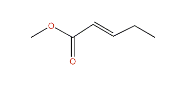 Methyl 2-pentenoate
